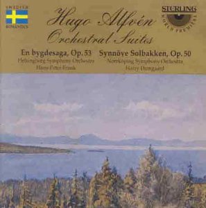 Orchestral Suites - Hugo Alfven - Muziek - STERLING - 7393338101222 - 22 april 2016