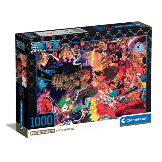 Cover for Anime · Anime - One Piece - Impossible Puzzle (Compact Box 1000 stukjes) (GAME) (2024)
