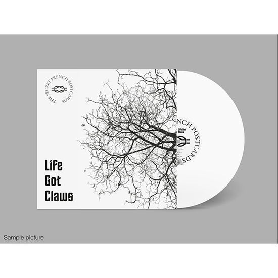 Cover for Secret French Postcards The · Life Got Claws (LP) [White edition] (2023)