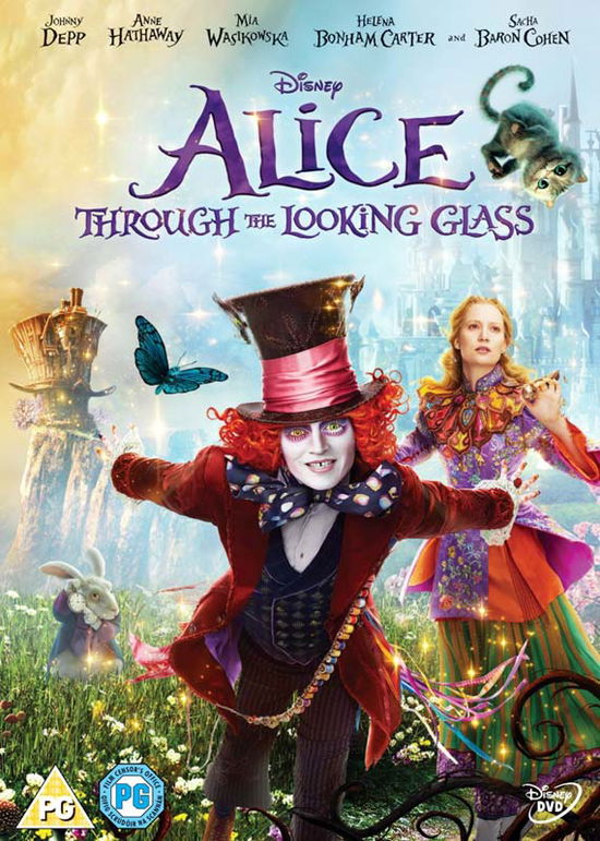 Cover for Alice Through The Looking Glass (DVD) (2016)