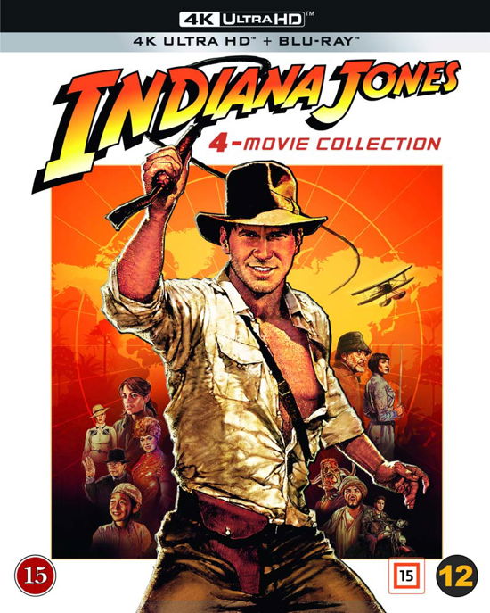 Indiana Jones 4 Movie Collection - Indiana Jones - Films - Paramount - 8717418590222 - 21 juni 2021