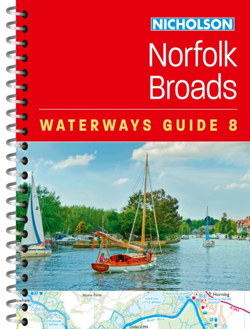 Norfolk Broads (8): For Everyone with an Interest in Britain’s Canals and Rivers - Nicholson Waterways Guides - Nicholson Waterways Guides - Books - HarperCollins Publishers - 9780008772222 - September 11, 2025