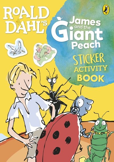 Cover for Roald Dahl · Roald Dahl's James and the Giant Peach Sticker Activity Book - Roald Dahl (Pocketbok) (2018)