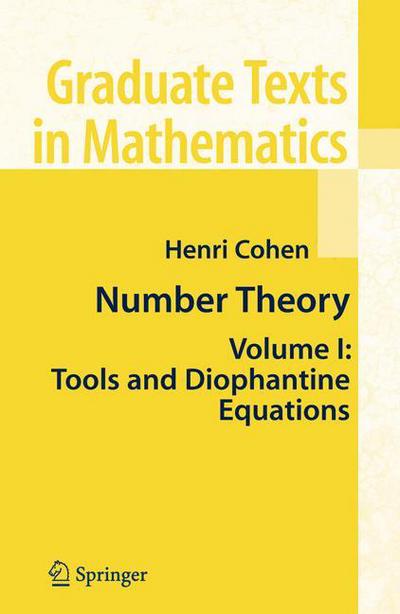 Number Theory - Henri Cohen - Livros - Springer-Verlag New York Inc. - 9780387499222 - 23 de maio de 2007