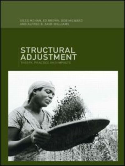 Cover for Ed Brown · Structural Adjustment: Theory, Practice and Impacts (Paperback Book) (2000)