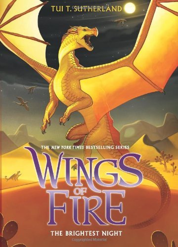 Cover for Tui T. Sutherland · The Brightest Night (Wings of Fire #5) - Wings of Fire (Gebundenes Buch) (2014)