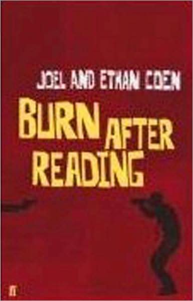 Burn After Reading - Ethan Coen - Boeken - Faber & Faber - 9780571245222 - 16 september 2008