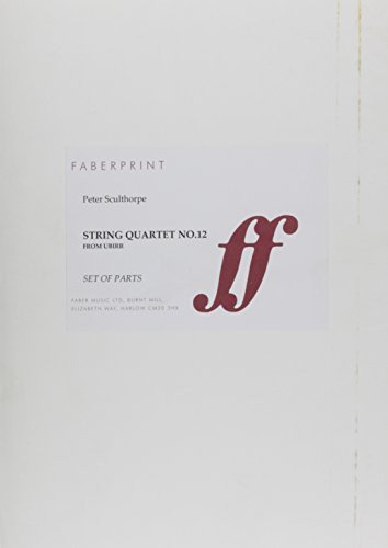 Cover for Peter Sculthorpe · String Quartet No. 12 Parts (Taschenbuch) (2003)