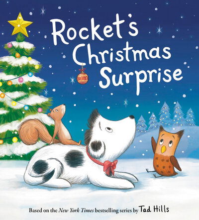 Cover for Tad Hills · Rocket's Christmas Surprise (Board book) (2020)