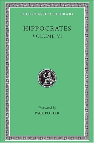 Cover for Hippocrates · Diseases 3. Internal Affections. Regimen in Acute Diseases - Loeb Classical Library (Gebundenes Buch) (1988)
