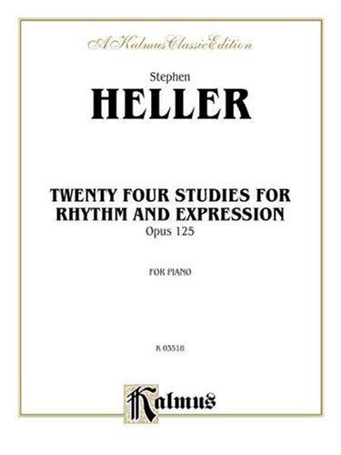 Cover for Stephen · Heller 24 Piano Studies Op125 P (Paperback Book) [Kalmus edition] (1985)