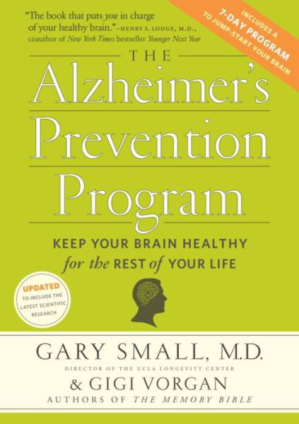 Cover for Gary Small · The Alzheimers Prevention Program (Paperback Bog) (2012)