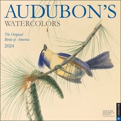 Audubon’s Watercolors 2024 Wall Calendar - The New York Historical Society - Produtos - Universe Publishing - 9780789343222 - 5 de setembro de 2023