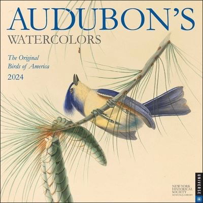 The New York Historical Society · Audubon’s Watercolors 2024 Wall Calendar (Kalender) (2023)