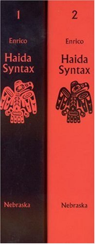 Haida Syntax, 2-volume Set - Studies in the Anthropology of North American Indians - John Enrico - Books - University of Nebraska Press - 9780803218222 - June 1, 2003