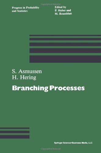 Cover for Asmussen · Branching Processes - Progress in Probability (Paperback Book) [Softcover Reprint of the Original 1st Ed. 1983 edition] (1983)