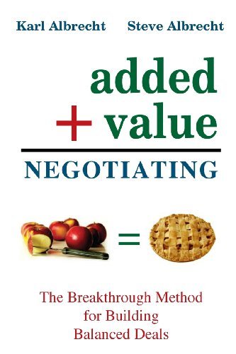 Cover for Karl Albrecht · Added Value Negotiating: the Breakthrough Method for Building Better Deals (Paperback Book) (2008)
