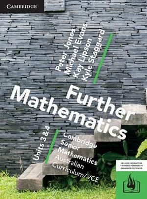 Cover for Peter Jones · CSM VCE Further Mathematics Units 3 and 4 Revised Edition (Buch) [Updated edition] (2016)