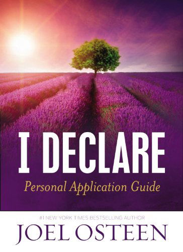 Cover for Joel Osteen · I Declare Personal Application Guide (Hardcover Book) (2013)