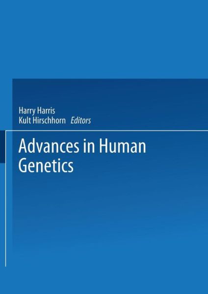 Cover for Harry Harris · Advances in Human Genetics - Advances in Human Genetics (Taschenbuch) (2013)