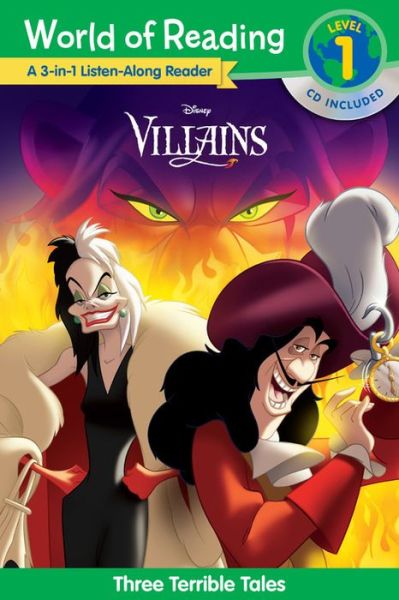 Cover for Disney Storybook Art · World of Reading Villains 3in1 Listenalo (Paperback Book) (2018)