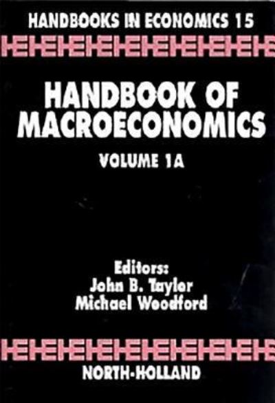 Cover for John B. Taylor · Handbook of Macroeconomics (Paperback Book) (1999)