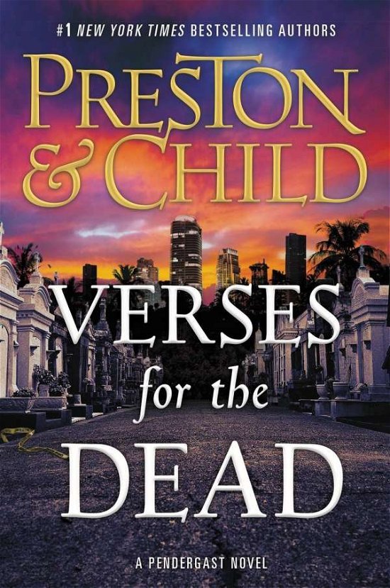 Cover for Douglas Preston · Verses for the Dead - Agent Pendergast series (Lydbog (CD)) (2019)