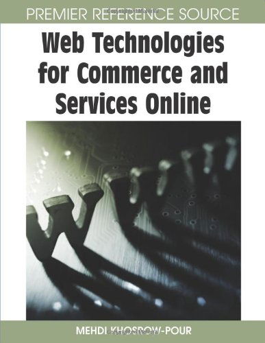 Cover for Mehdi Khosrow-pour · Web Technologies for Commerce and Services Online (Premier Reference Source) (Hardcover bog) (2007)