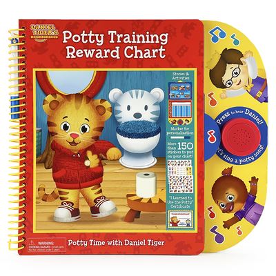 Cover for Cottage Door · Daniel Tiger Potty Training Reward Chart (Bok) (2023)