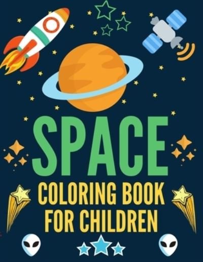 Cover for Ziboin Press Point · Space Coloring Book for Children (Paperback Book) (2019)