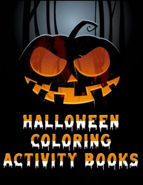 Cover for Masab Coloring Press House · Halloween Coloring activity books (Pocketbok) (2019)