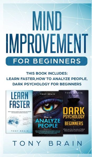 Cover for Tony Brain · Mind Improvement for Beginners (Hardcover bog) (2021)