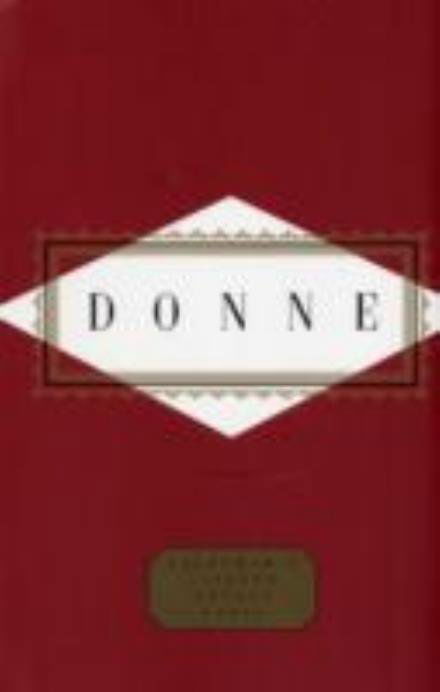 Cover for John Donne · Donne Poems And Prose - Everyman's Library POCKET POETS (Hardcover bog) (1995)