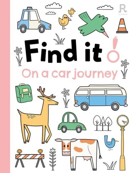 Cover for Richardson Puzzles and Games · Find it! On a car journey (Pocketbok) (2022)
