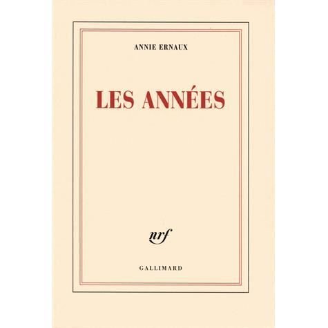 Cover for Annie Ernaux · Les anne?es (Bok) (2020)