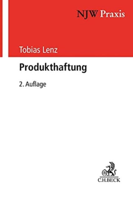 Cover for Tobias Lenz · Produkthaftung (Paperback Book) (2022)