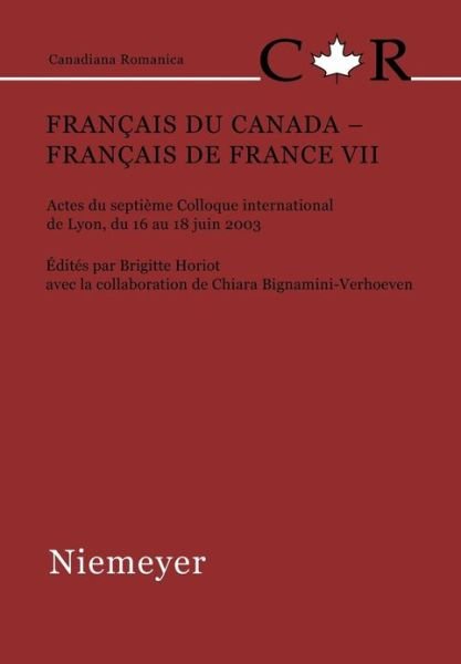 Cover for Brigitte · Français du Canada   Français de France (Bok) [French edition] (2008)