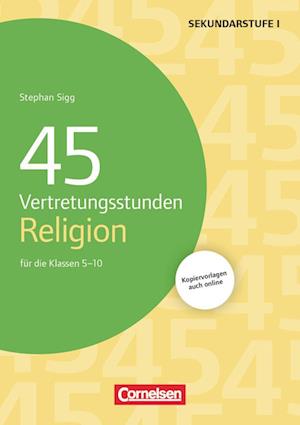 Cover for Stephan Sigg · 45 Vertretungsstunden Religion (Paperback Book) (2014)