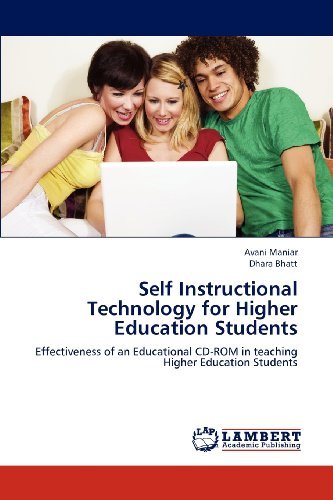 Cover for Dhara Bhatt · Self Instructional Technology for Higher Education Students: Effectiveness of an Educational Cd-rom in Teaching Higher Education Students (Paperback Bog) (2012)
