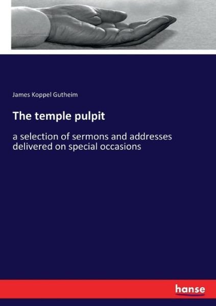 Cover for Gutheim · The temple pulpit (Bok) (2017)