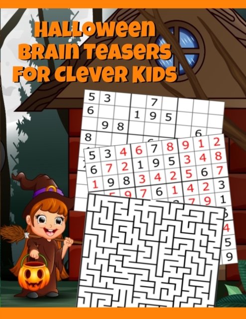 Cover for Boo Spooky · Halloween Brain Teasers For Clever Kids (Paperback Book) (2019)