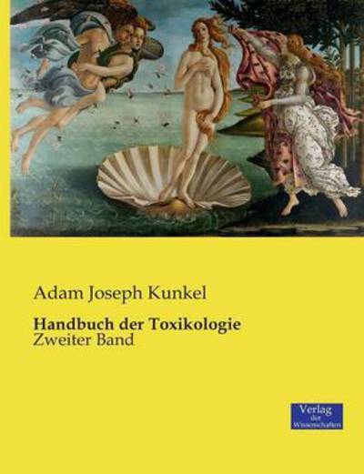 Cover for Adam Joseph Kunkel · Handbuch Der Toxikologie (Paperback Book) (2019)