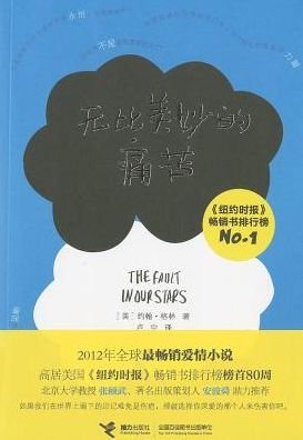 Cover for John Green · The Fault in Our Stars (Taschenbuch) [Chinese edition] (2013)