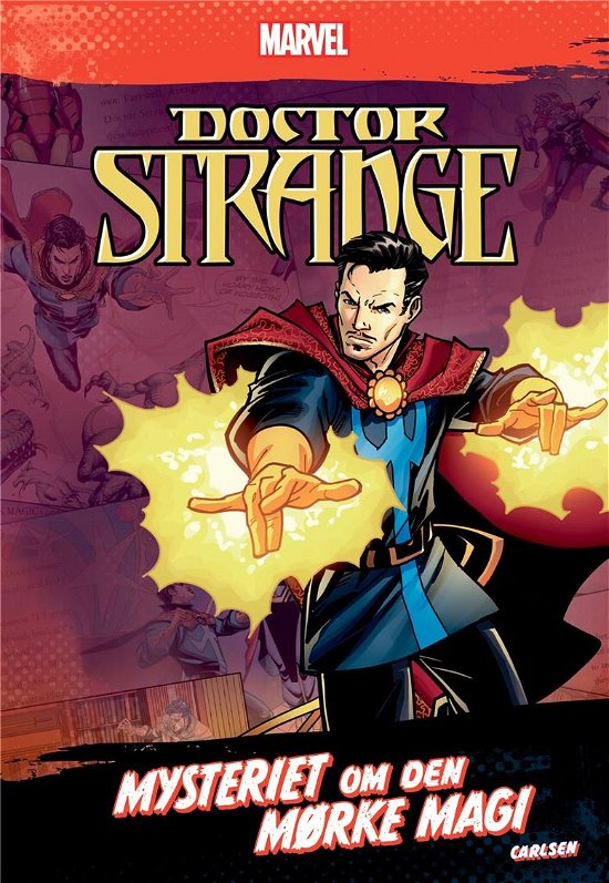 Cover for Marvel · Mighty Marvel: Doctor Strange - Mysteriet om den mørke magi (Bound Book) [1th edição] (2023)