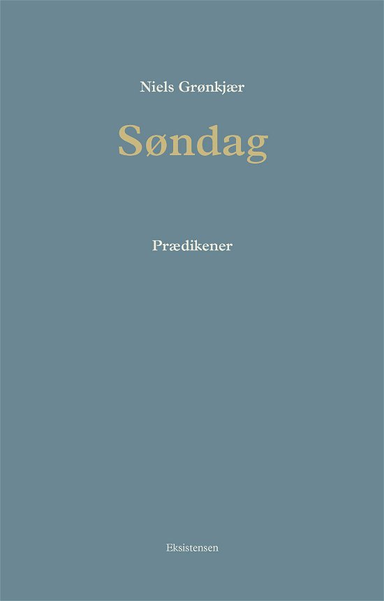 Cover for Niels Grønkjær · Søndag (Heftet bok) [1. utgave] (2020)