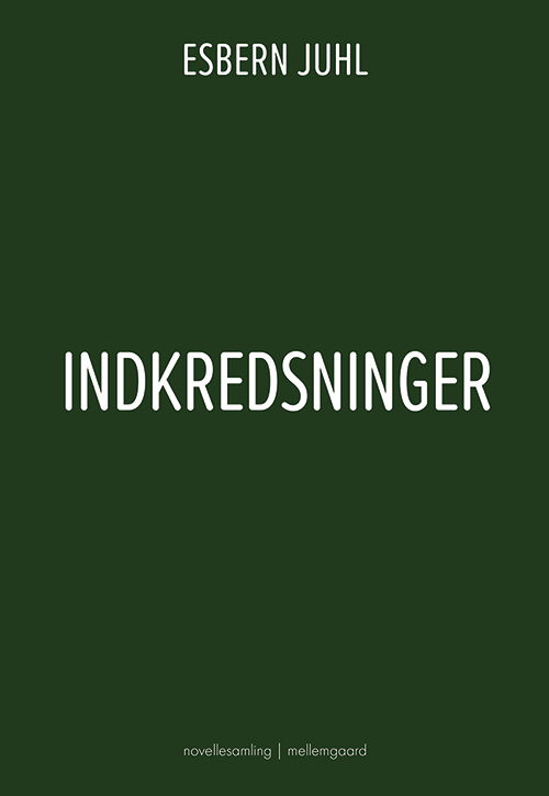 Cover for Esbern Juhl · Indkredsninger (Sewn Spine Book) [1st edition] (2020)