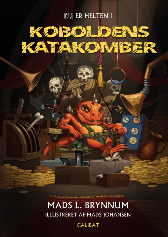 Cover for Mads L. Brynnum · Koboldens Katakomber (Hardcover Book) [1. wydanie] (2024)