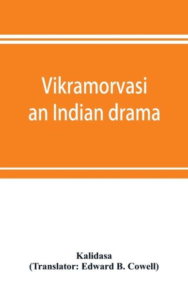 Cover for Kalidasa · Vikramorvasi (Taschenbuch) (2019)