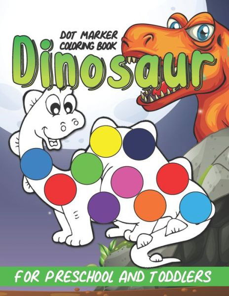 Cover for Kookaburra Publishing · Dinosaur Dot Marker Coloring Book (Pocketbok) (2020)