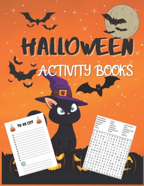 Cover for Magic Prees · Halloween Activity Books (Paperback Book) (2020)